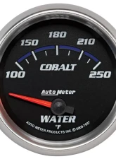 AutoMeter GAUGE; WATER TEMP; 2 5/8in.; 100-250deg.F; ELECTRIC; COBALT                                     - 7937 - Image 6