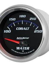 AutoMeter GAUGE; WATER TEMP; 2 5/8in.; 100-250deg.F; ELECTRIC; COBALT                                     - 7937 - Image 2