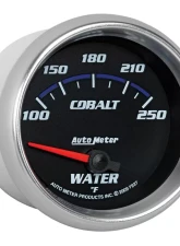 AutoMeter GAUGE; WATER TEMP; 2 5/8in.; 100-250deg.F; ELECTRIC; COBALT                                     - 7937 - Image 5