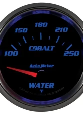 AutoMeter GAUGE; WATER TEMP; 2 5/8in.; 100-250deg.F; ELECTRIC; COBALT                                     - 7937 - Image 4
