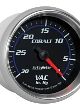 AutoMeter GAUGE; VACUUM; 2 5/8in.; 30INHG; MECHANICAL; COBALT                                     - 7984 - Image 5