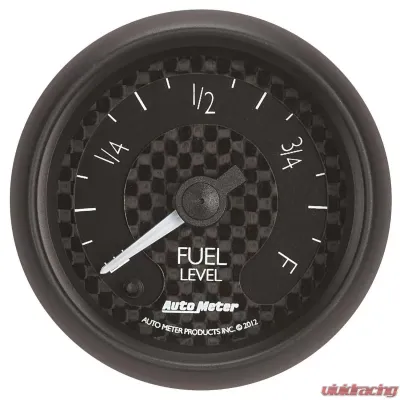 AutoMeter GAUGE; FUEL LEVEL; 2 1/16in.; PROGRAMMABLE; GT - 8010