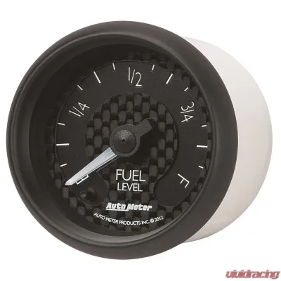 AutoMeter GAUGE; FUEL LEVEL; 2 1/16in.; PROGRAMMABLE; GT - 8010