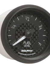 AutoMeter GAUGE; FUEL LEVEL; 2 1/16in.; PROGRAMMABLE; GT                                     - 8010 - Image 5