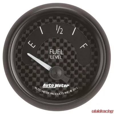 AutoMeter GAUGE; FUEL LEVEL; 2 1/16in.; 0OE TO 90OF; ELEC; GT - 8014