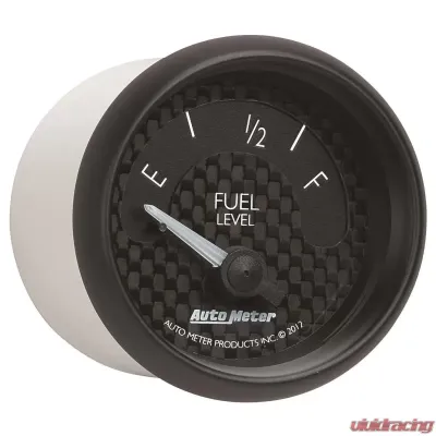 AutoMeter GAUGE; FUEL LEVEL; 2 1/16in.; 73OE TO 10OF; ELEC; GT - 8015