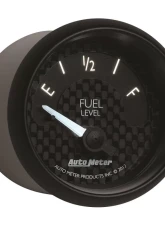 AutoMeter GAUGE; FUEL LEVEL; 2 1/16in.; 240OE TO 33OF; ELEC; GT                                     - 8016 - Image 6