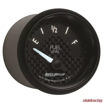 AutoMeter GAUGE; FUEL LEVEL; 2 1/16in.; 240OE TO 33OF; ELEC; GT - 8016