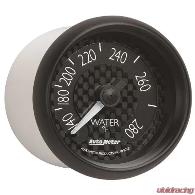 AutoMeter GAUGE; WATER TEMP; 2 1/16in.; 280deg.F; MECH; GT - 8031