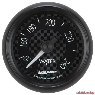 AutoMeter GAUGE; WATER TEMP; 2 1/16in.; 240deg.F; MECH; GT - 8032