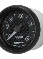 AutoMeter GAUGE; WATER TEMP; 2 1/16in.; 240deg.F; MECH; GT                                     - 8032 - Image 2
