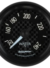 AutoMeter GAUGE; WATER TEMP; 2 1/16in.; 240deg.F; MECH; GT                                     - 8032 - Image 4