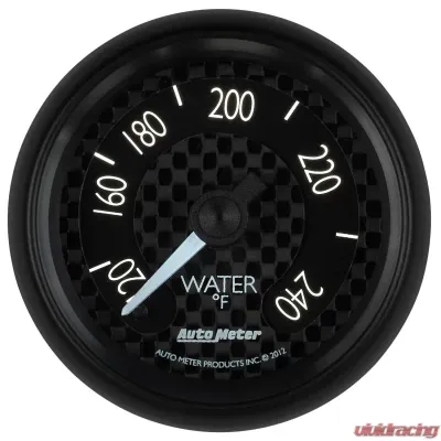 AutoMeter GAUGE; WATER TEMP; 2 1/16in.; 240deg.F; MECH; GT - 8032