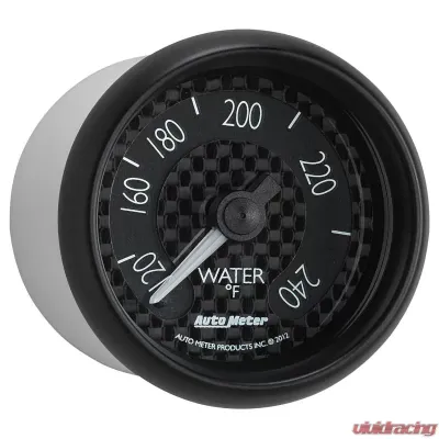 AutoMeter GAUGE; WATER TEMP; 2 1/16in.; 240deg.F; MECH; GT - 8032