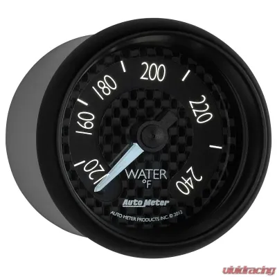 AutoMeter GAUGE; WATER TEMP; 2 1/16in.; 240deg.F; MECH; GT - 8032