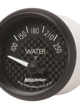 AutoMeter GAUGE; WATER TEMP; 2 1/16in.; 250deg.F; ELEC; GT                                     - 8037 - Image 2