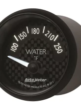 AutoMeter GAUGE; WATER TEMP; 2 1/16in.; 250deg.F; ELEC; GT                                     - 8037 - Image 3