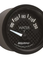 AutoMeter GAUGE; WATER TEMP; 2 1/16in.; 250deg.F; ELEC; GT                                     - 8037 - Image 6