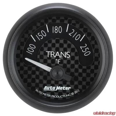 AutoMeter GAUGE; TRANS TEMP; 2 1/16in.; 250deg.F; ELEC; GT - 8049