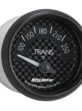 AutoMeter GAUGE; TRANS TEMP; 2 1/16in.; 250deg.F; ELEC; GT                                     - 8049 - Image 5