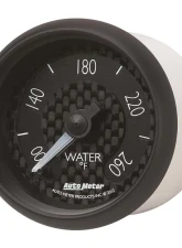 AutoMeter GAUGE; WATER TEMP; 2 1/16in.; 260deg.F; DIGITAL STEPPER MOTOR; GT                                     - 8055 - Image 2