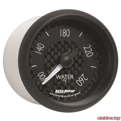 AutoMeter GAUGE; WATER TEMP; 2 1/16in.; 260deg.F; DIGITAL STEPPER MOTOR; GT - 8055