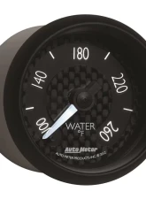 AutoMeter GAUGE; WATER TEMP; 2 1/16in.; 260deg.F; DIGITAL STEPPER MOTOR; GT                                     - 8055 - Image 6