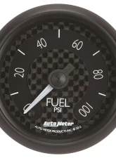 AutoMeter GAUGE; FUEL PRESSURE; 2 1/16in.; 100PSI; DIGITAL STEPPER MOTOR; GT                                     - 8063 - Image 6