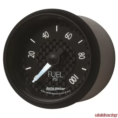AutoMeter GAUGE; FUEL PRESSURE; 2 1/16in.; 100PSI; DIGITAL STEPPER MOTOR; GT - 8063