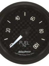 AutoMeter GAUGE; FUEL PRESSURE; 2 1/16in.; 100PSI; DIGITAL STEPPER MOTOR; GT                                     - 8063 - Image 4