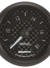 AutoMeter GAUGE; AIR/FUEL RATIO-WIDEBAND; ANALOG; 2 1/16in.; 8:1-18:1; STEPPER MOTOR; GT                                     - 8070 - Image 6