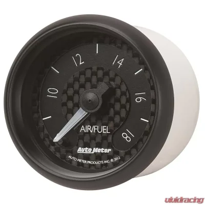 AutoMeter GAUGE; AIR/FUEL RATIO-WIDEBAND; ANALOG; 2 1/16in.; 8:1-18:1; STEPPER MOTOR; GT - 8070