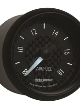 AutoMeter GAUGE; AIR/FUEL RATIO-WIDEBAND; ANALOG; 2 1/16in.; 8:1-18:1; STEPPER MOTOR; GT                                     - 8070 - Image 6