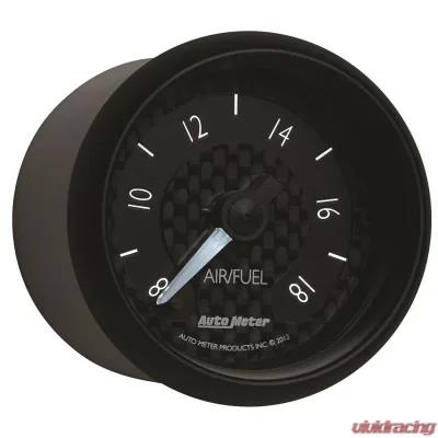 AutoMeter GAUGE; AIR/FUEL RATIO-WIDEBAND; ANALOG; 2 1/16in.; 8:1-18:1; STEPPER MOTOR; GT - 8070