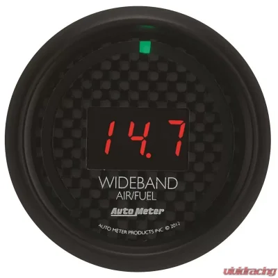 AutoMeter GAUGE; AIR/FUEL RATIO-WIDEBAND; STREET; 2 1/16in.; 10:1-17:1; DIGITAL; GT - 8079