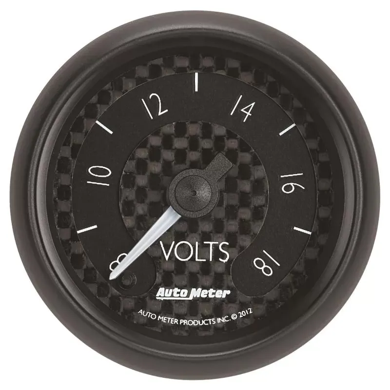AutoMeter GAUGE; VOLTMETER; 2 1/16in.; 18V; DIGITAL STEPPER MOTOR; GT - 8091