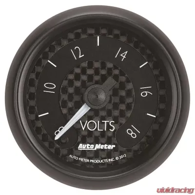 AutoMeter GAUGE; VOLTMETER; 2 1/16in.; 18V; DIGITAL STEPPER MOTOR; GT - 8091