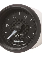 AutoMeter GAUGE; VOLTMETER; 2 1/16in.; 18V; DIGITAL STEPPER MOTOR; GT                                     - 8091 - Image 2