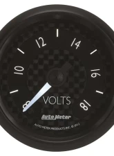 AutoMeter GAUGE; VOLTMETER; 2 1/16in.; 18V; DIGITAL STEPPER MOTOR; GT                                     - 8091 - Image 4