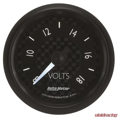 AutoMeter GAUGE; VOLTMETER; 2 1/16in.; 18V; DIGITAL STEPPER MOTOR; GT - 8091