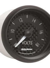 AutoMeter GAUGE; VOLTMETER; 2 1/16in.; 18V; DIGITAL STEPPER MOTOR; GT                                     - 8091 - Image 5