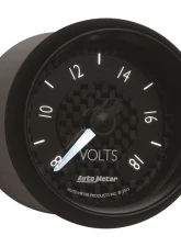 AutoMeter GAUGE; VOLTMETER; 2 1/16in.; 18V; DIGITAL STEPPER MOTOR; GT                                     - 8091 - Image 6