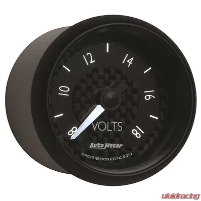 AutoMeter GAUGE; VOLTMETER; 2 1/16in.; 18V; DIGITAL STEPPER MOTOR; GT - 8091