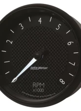 AutoMeter GAUGE; TACHOMETER; 5in.; 8K RPM; IN-DASH; GT                                     - 8098 - Image 3
