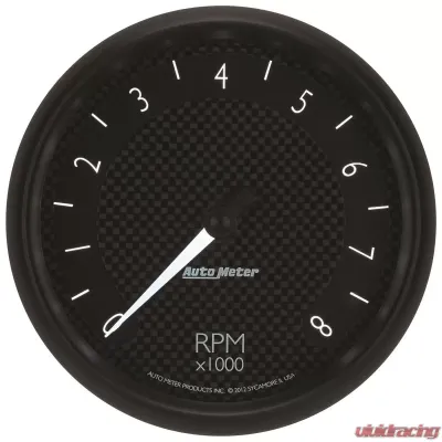 AutoMeter GAUGE; TACHOMETER; 5in.; 8K RPM; IN-DASH; GT - 8098