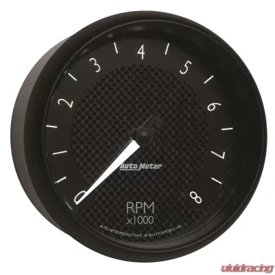 AutoMeter GAUGE; TACHOMETER; 5in.; 8K RPM; IN-DASH; GT - 8098