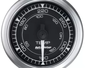 AutoMeter GAUGE; TEMP; 2 1/16in.; 140-380deg.F; DIGITAL STEPPER MOTOR; CHRONO