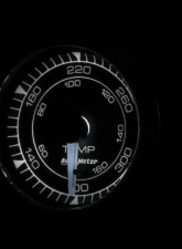 AutoMeter GAUGE; TEMP; 2 1/16in.; 140-380deg.F; DIGITAL STEPPER MOTOR; CHRONO                                     - 8140 - Image 3