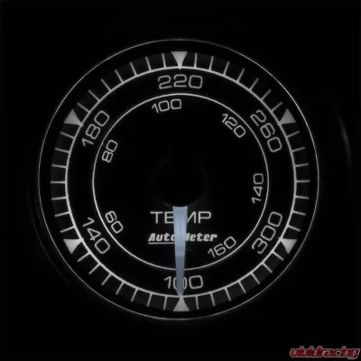 AutoMeter GAUGE; TEMP; 2 1/16in.; 140-380deg.F; DIGITAL STEPPER MOTOR; CHRONO - 8140