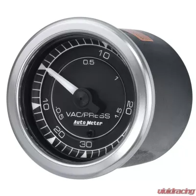 AutoMeter GAUGE; VAC/BOOST; 2 1/16in.; 30INHG-30PSI; DIGITAL STEPPER MOTOR; CHRONO - 8159